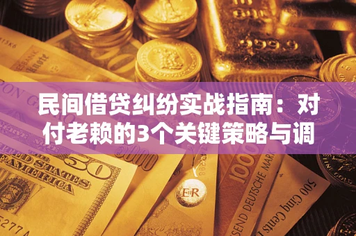 北京民间借贷纠纷实战指南：对付老赖的3个关键策略与调解盲区解析