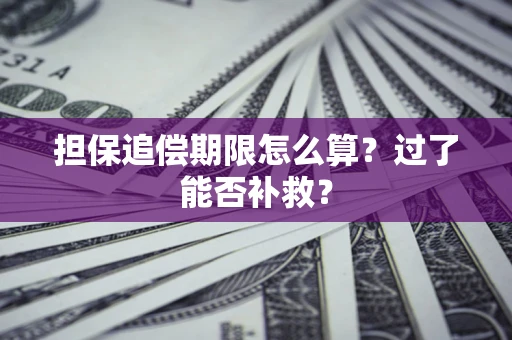北京担保追偿期限怎么算？过了能否补救？